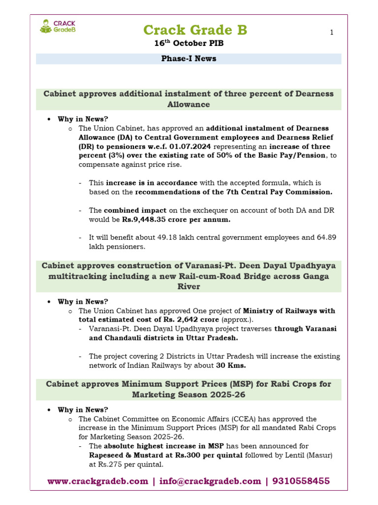 16th October PIB Lyst1729597388664 | PDF