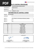 PMI Testing Procedure and Acceptance Criteria | PDF | Construction ...
