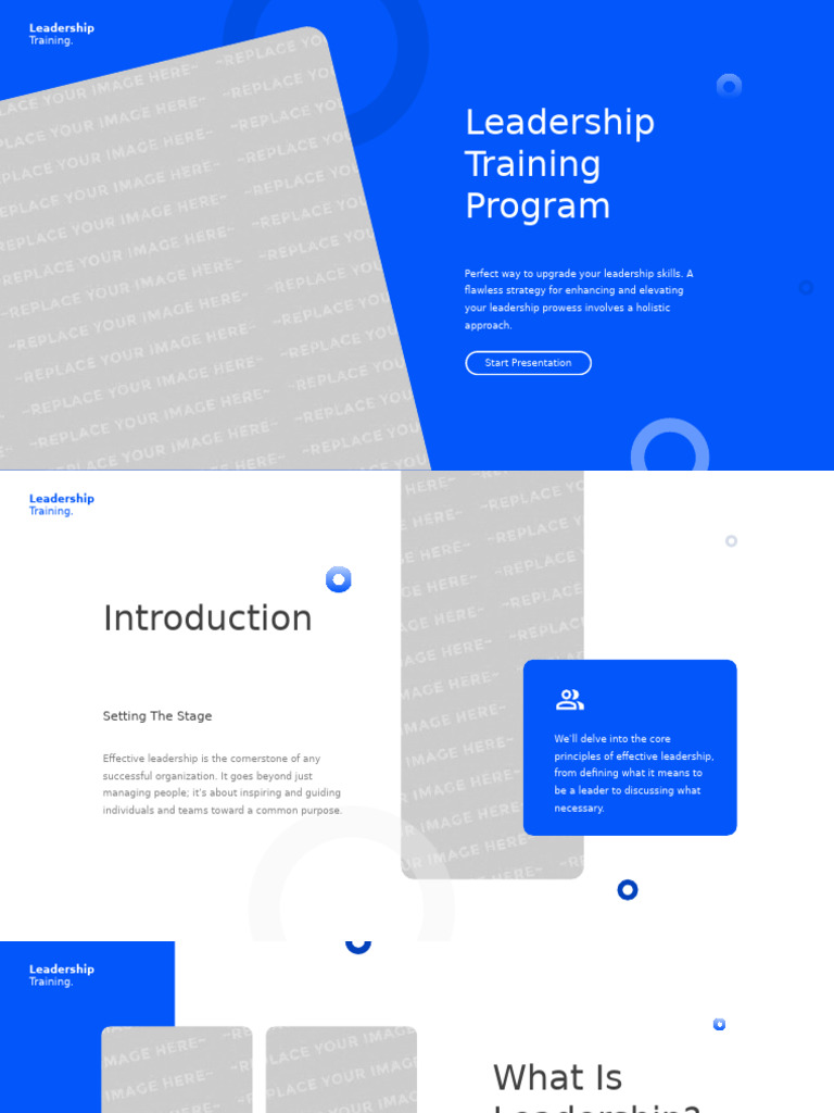 Comprehensive Leadership Training Guide | PDF | Leadership | Communication