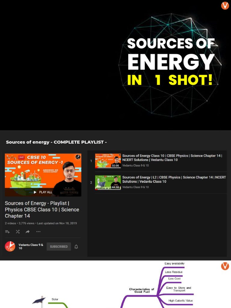 Sources+of+Energy+Revision+in+1+Slot +16!02!2020+ | PDF | Solar Energy ...