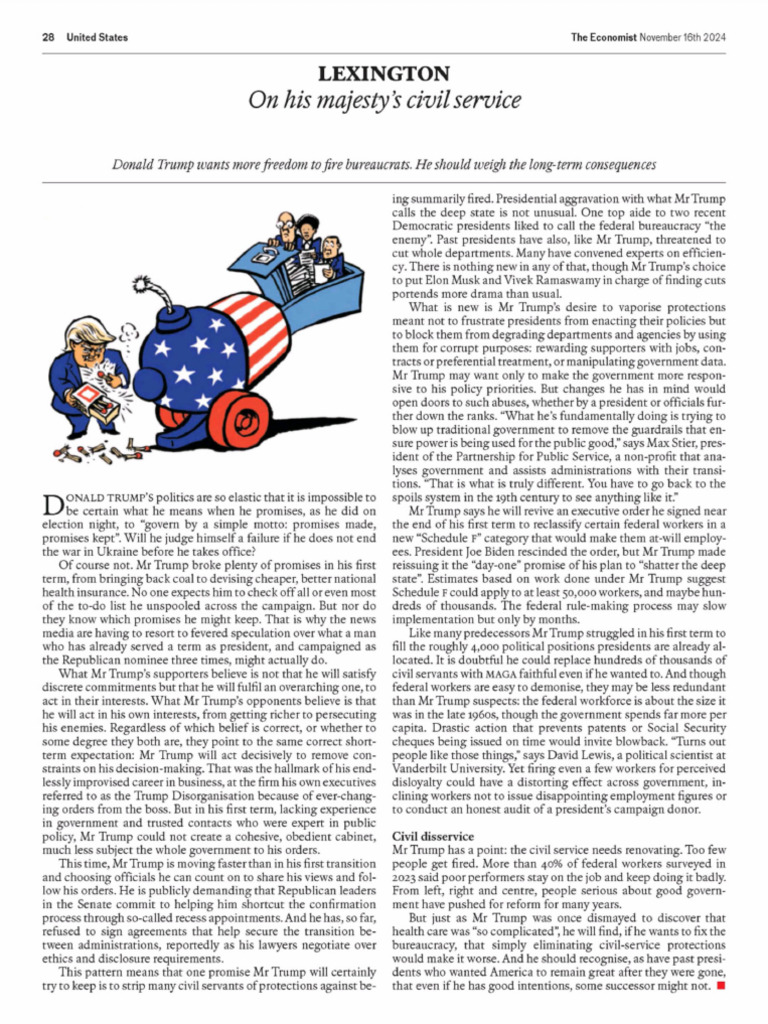 Trump Bureaucracy | PDF
