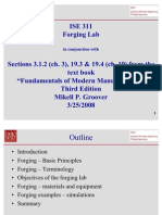 Forging Lab Presentation