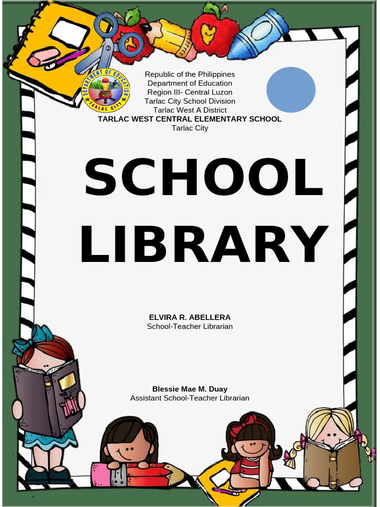 Tarlac West Central Elementary Library Guide | PDF | Libraries | Teachers
