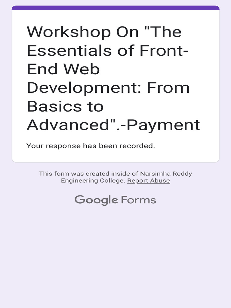 Front-End Web Development Workshop | PDF