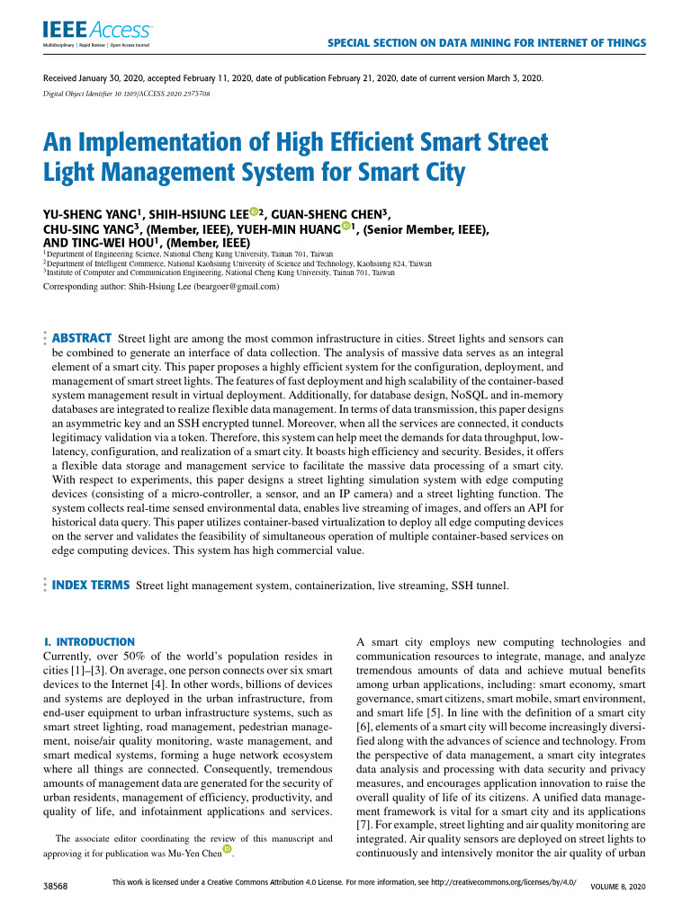 An Implementation of High Efficient Smart Street Light Management ...