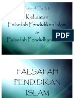 Falsafah Pendidikan Islam Dan Timur