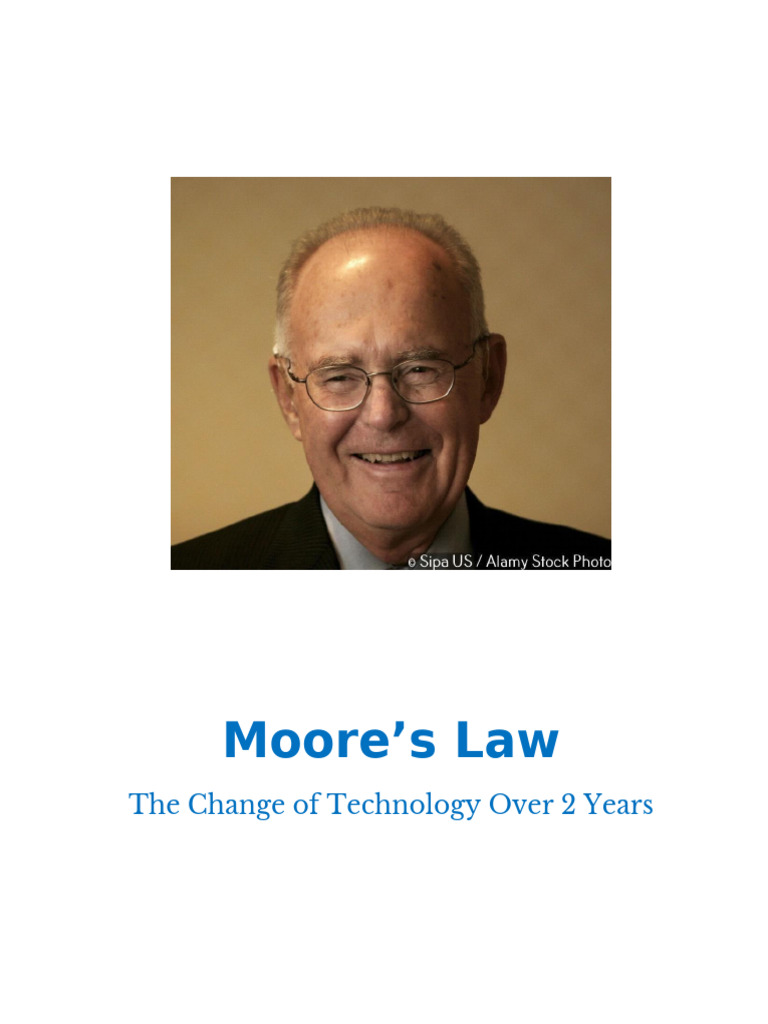 Moors law report 1 pdf integrated circuit transistor