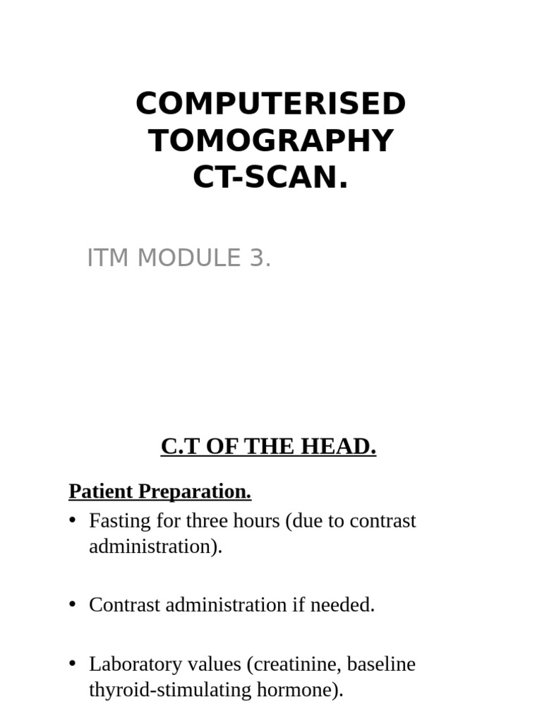 CT Scan Positioning Protocols Guide | PDF | Ct Scan | Medical Specialties