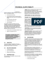 Geotechnical Slope Stability