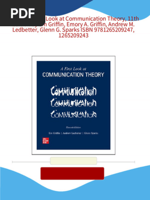 Ebook) A First Look at Communication Theory, 11th Edition by
