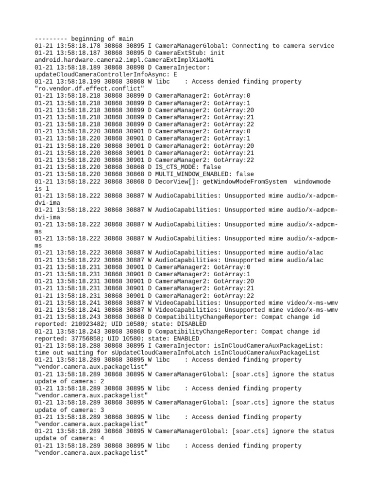 Log Cat 1737439098085 | PDF | Computer Programming | Software Development