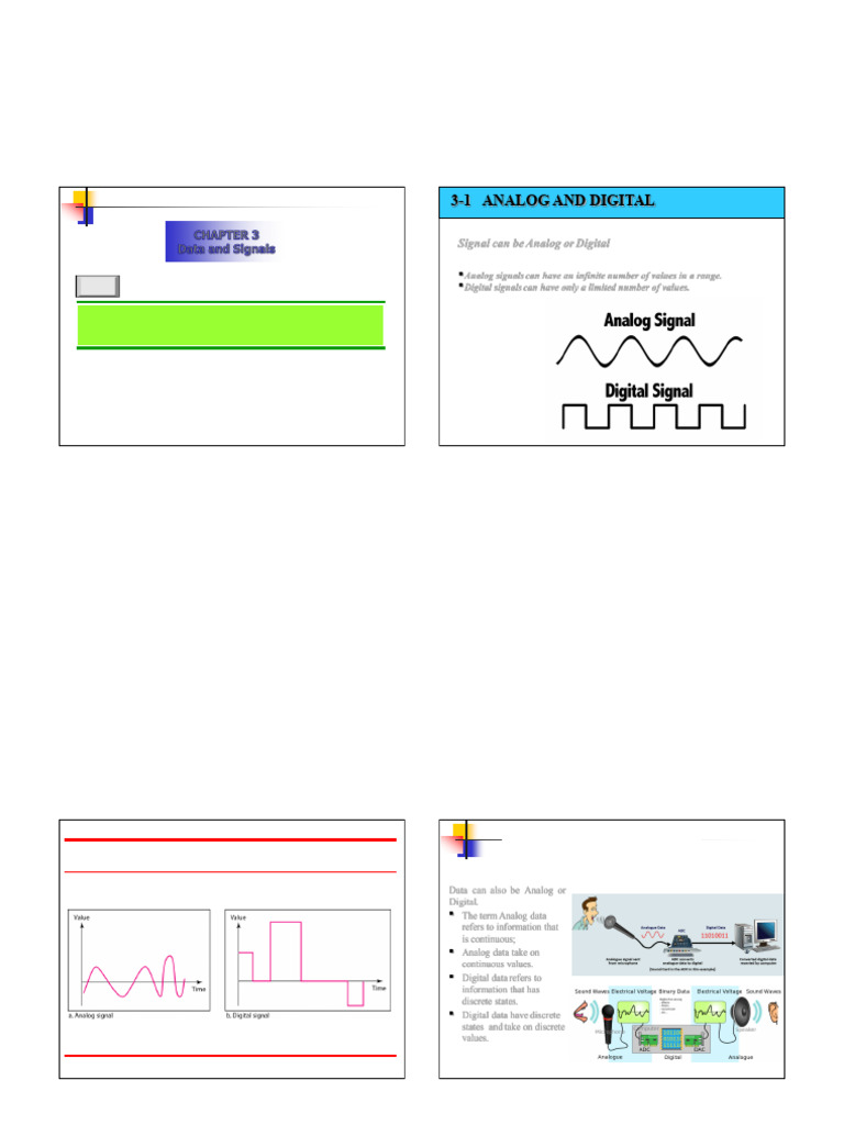 Data Signals | PDF | Signal To Noise Ratio | Decibel