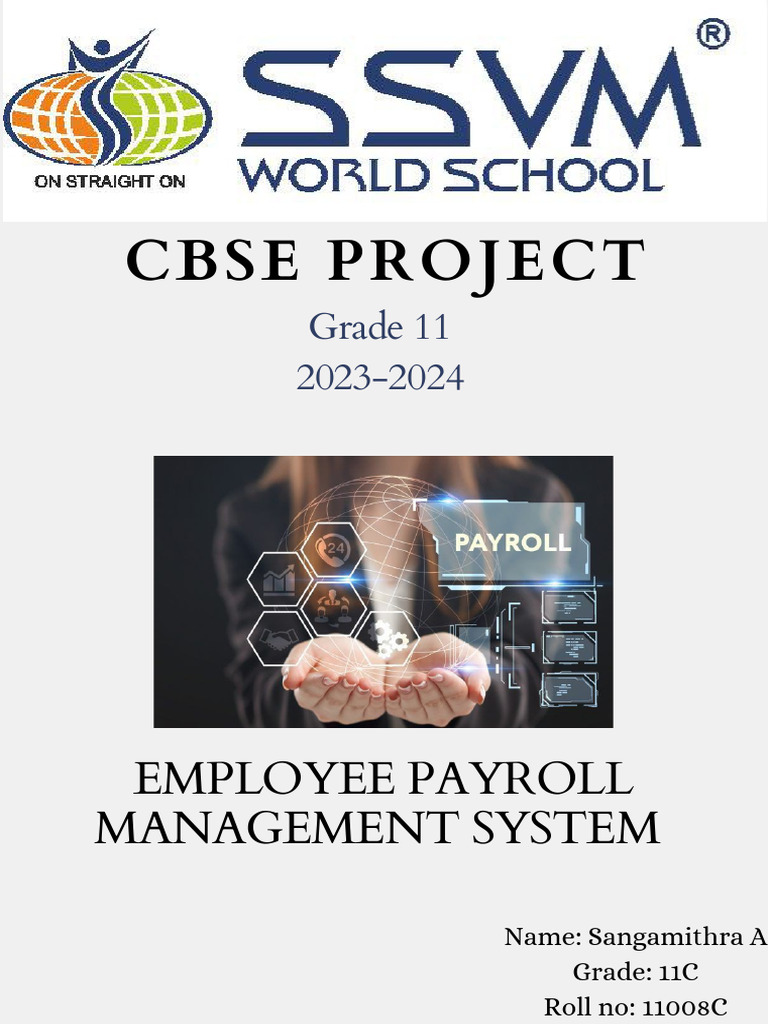 Employee Payroll Management System 20250104 232901 0000 | PDF | Python ...