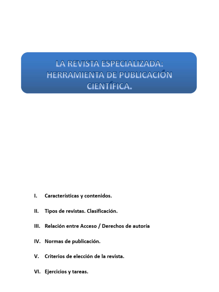Guía para Publicar en Revistas Científicas | PDF | Acceso abierto | Science