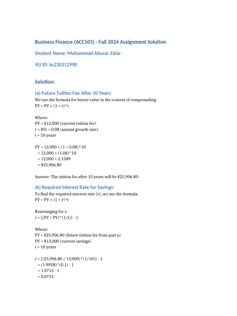 Acc501 Assignment Pdf