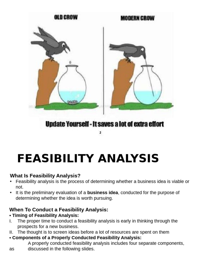 Feasibility Analysis Overview | PDF | Usability | Feasibility Study