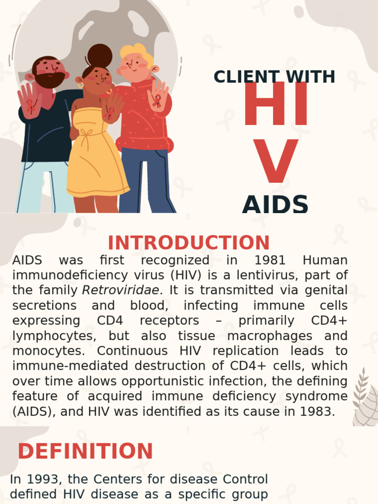 HIV Disease (MSC Psychiatry) | PDF | Hiv/Aids | Hiv
