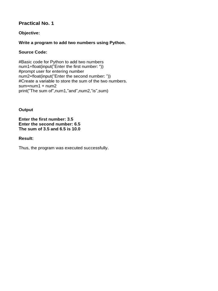 Python Programs for Beginners | PDF | Python (Programming Language ...