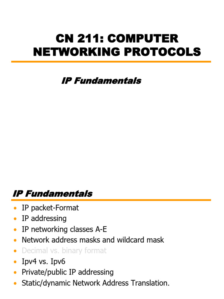 IP Addressing and Networking Basics | PDF | Ip Address | Multicast