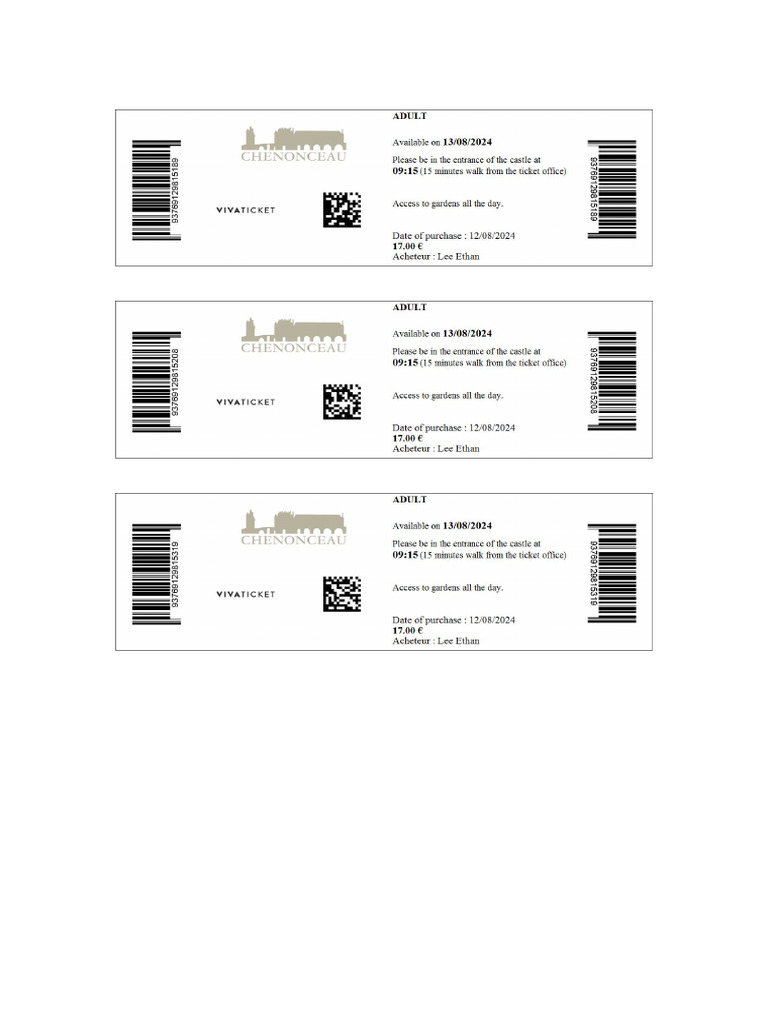 Tickets 2422562956030401869 | PDF
