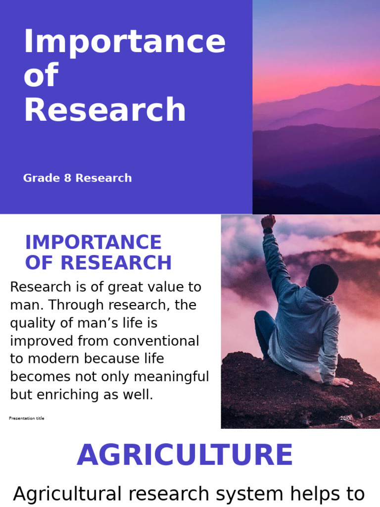 Importance Of Research In Society Pdf