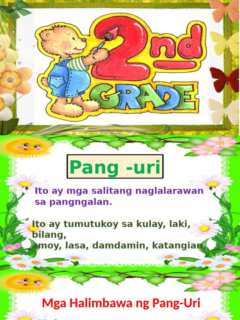 Fil pang uring pamilang pdf
