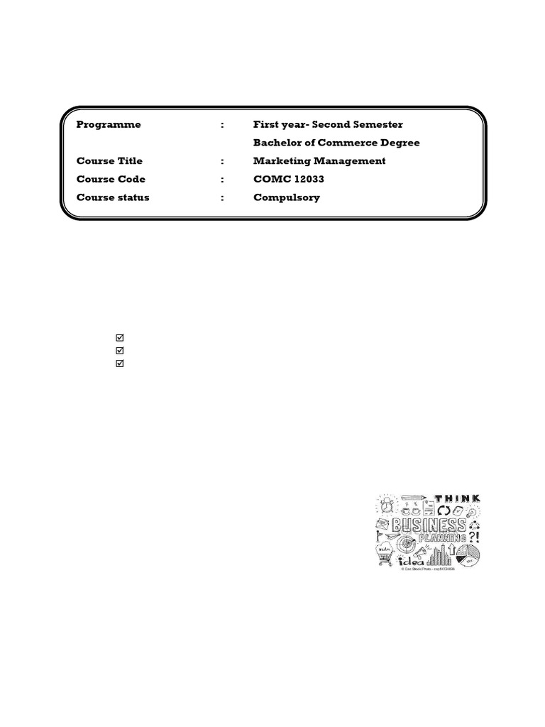 Marketing Management Overview and Tasks | PDF | Demand | Marketing