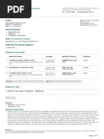 Doctor Prescription for Fever and Cold | PDF