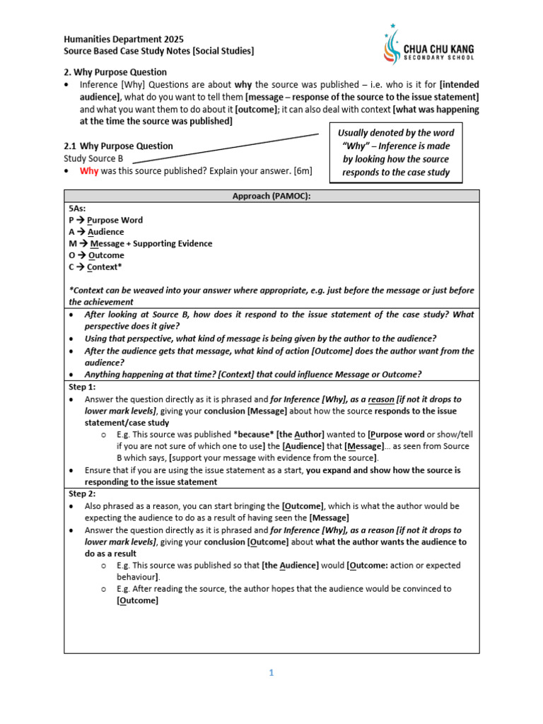 C.SBCS Short Notes 2025 - Why Purpose | PDF | Inference | Cognition