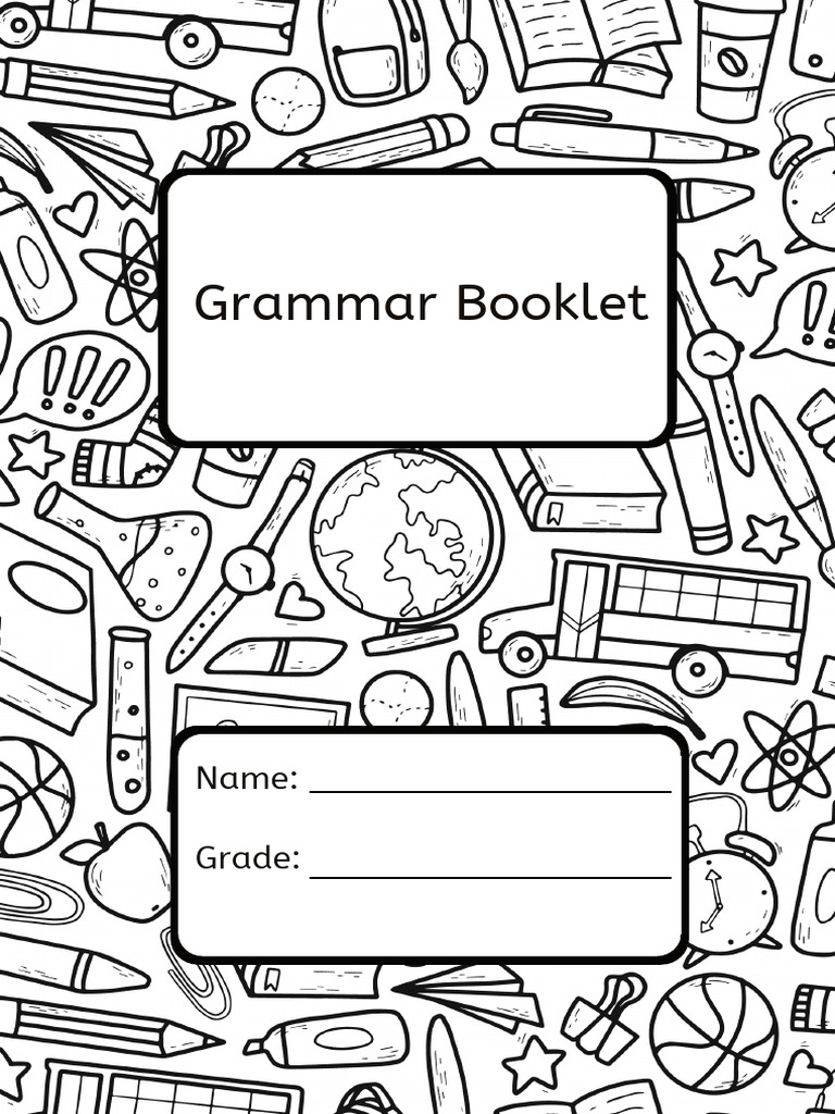 Grammar-Booklet-sheets-Database | PDF | Adjective | Noun
