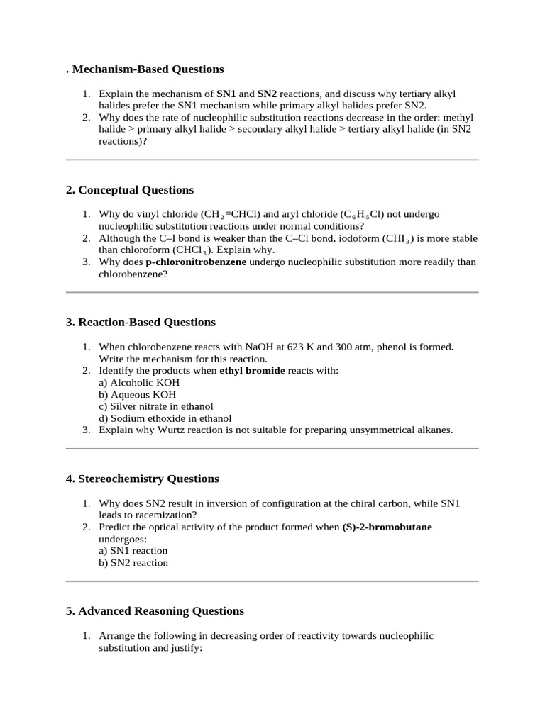 Mechanism Pdf Chemical Reactions Chemistry