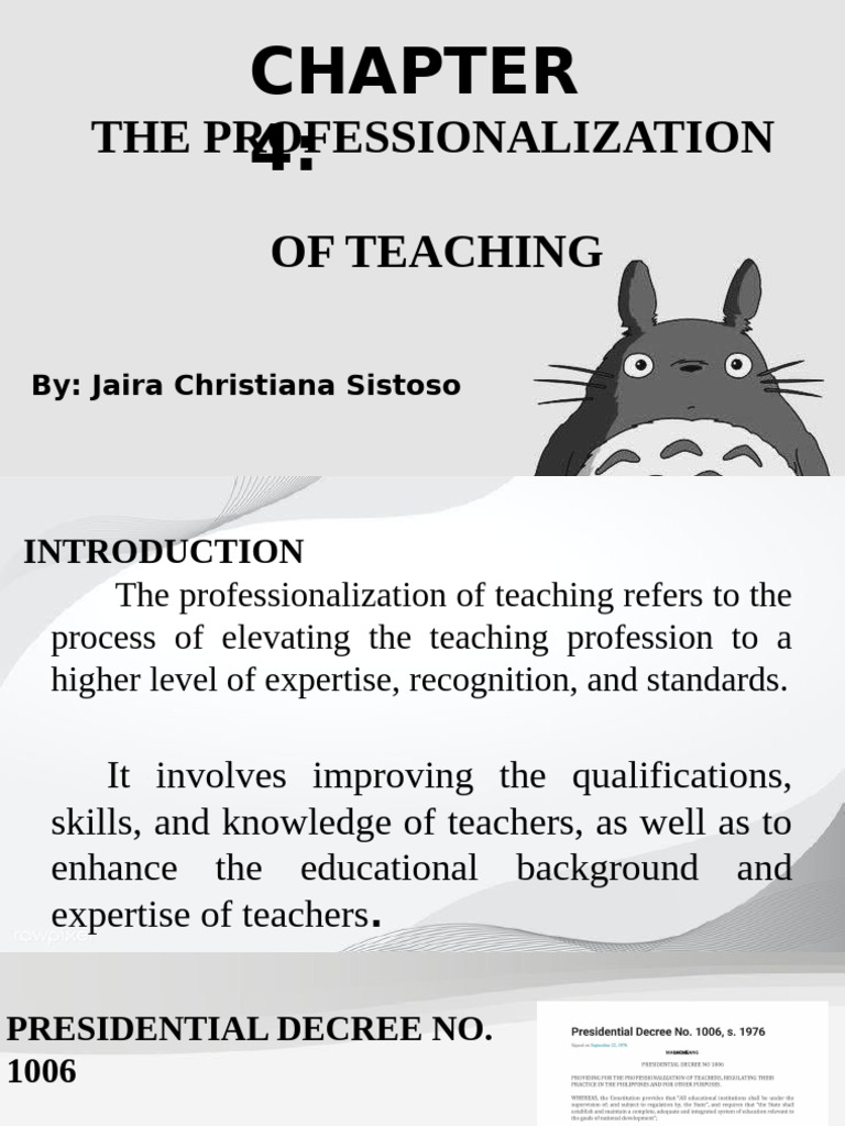 Presidential Decree No. 1006 Overview | PDF | Teachers | Decree