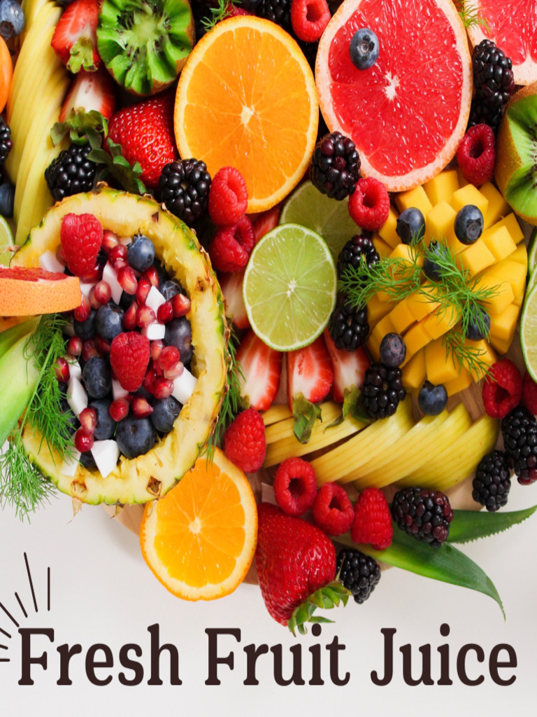 Fresh Fruit Juice Pdf