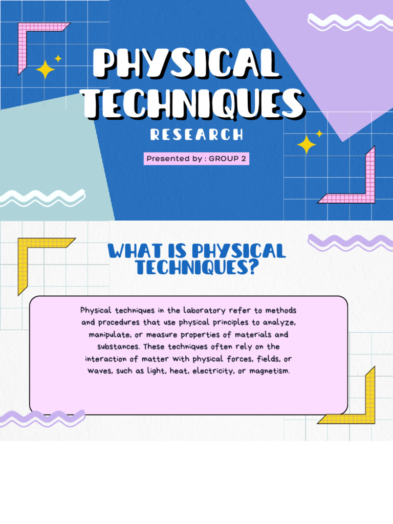 physical techniques | PDF | Distillation | Centrifugation