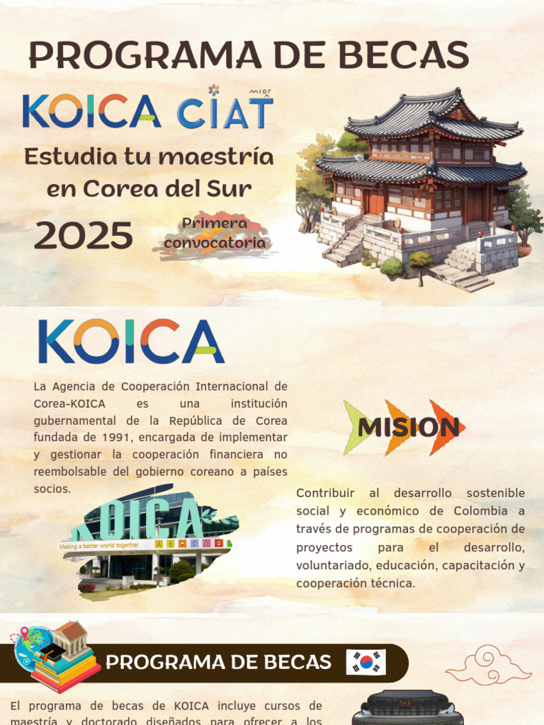 Becas KOICA para Funcionarios Colombianos | PDF | Colombia