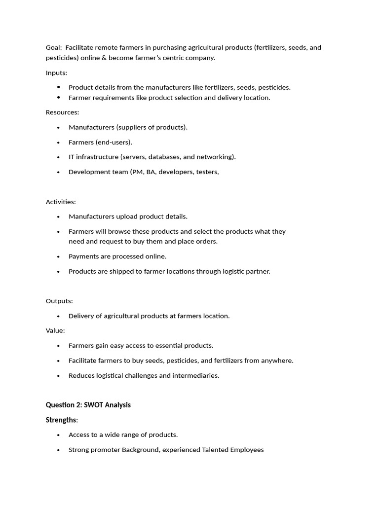 Analysis project | PDF | Software Development Process | Scrum (Software ...