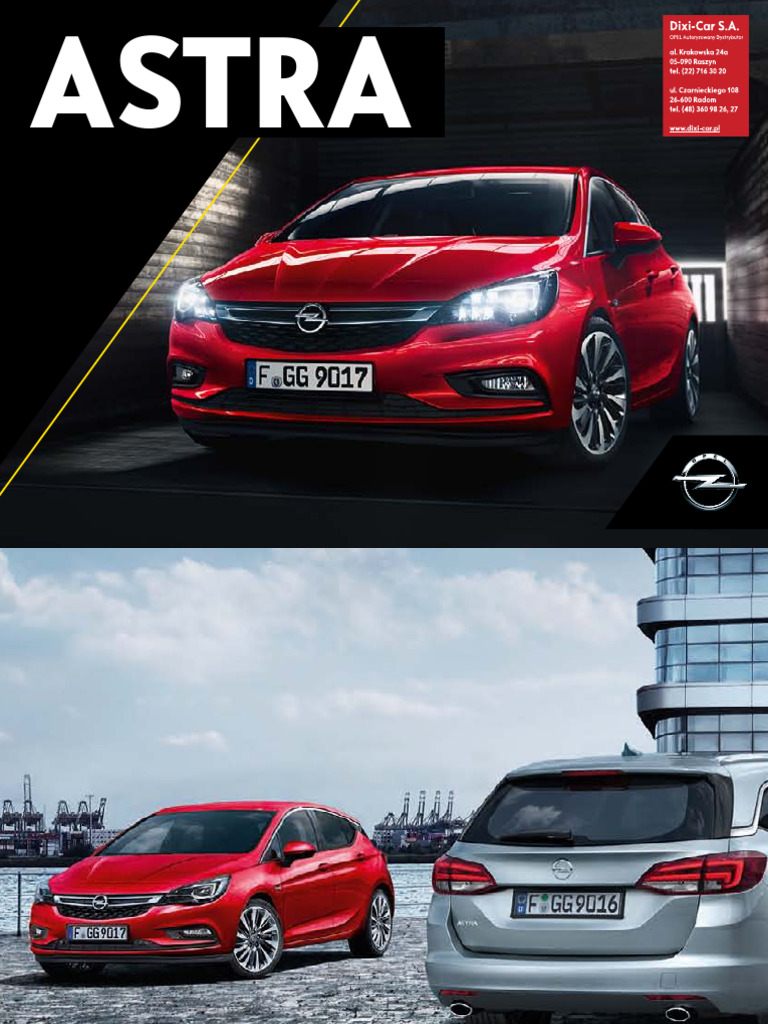 Opel Astra K Ausstattungsvarianten Pdf