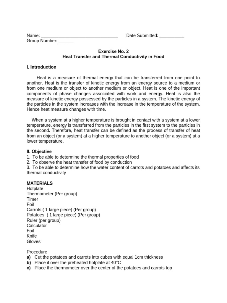 Heat Transfer and Thermal Conductivity | PDF | Heat | Heat Transfer