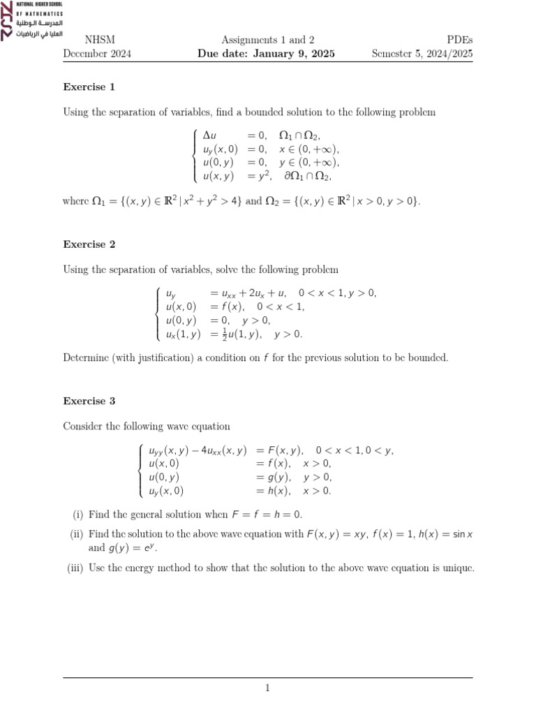 Hw12 Sol Pdf Physics Mathematics