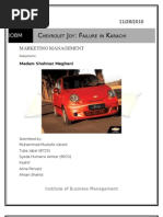 Download Chevrolets Joy Report by Tuba Iqbal SN82034060 doc pdf