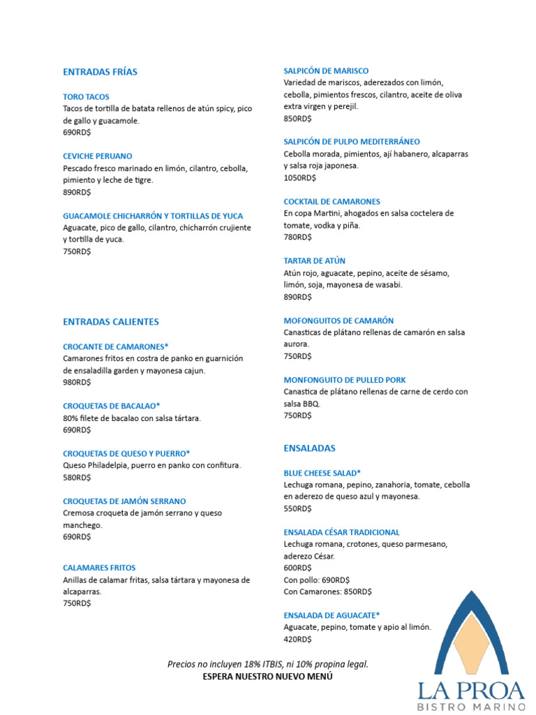 MENU TEMPORAL 201023 | PDF | ensalada | Cilantro