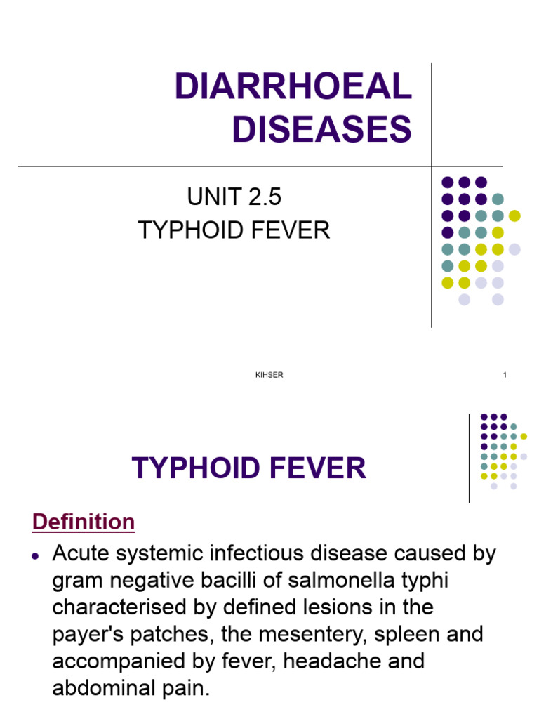 Overview of Typhoid Fever Management | PDF | Microbiology | Immunology