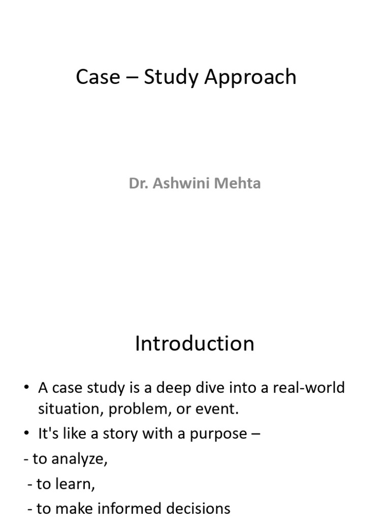 Case Study | PDF | Decision Making | Learning