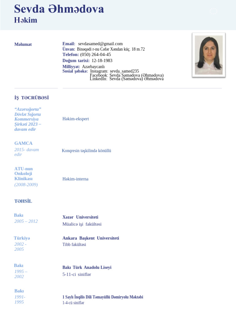 CV The Last | PDF