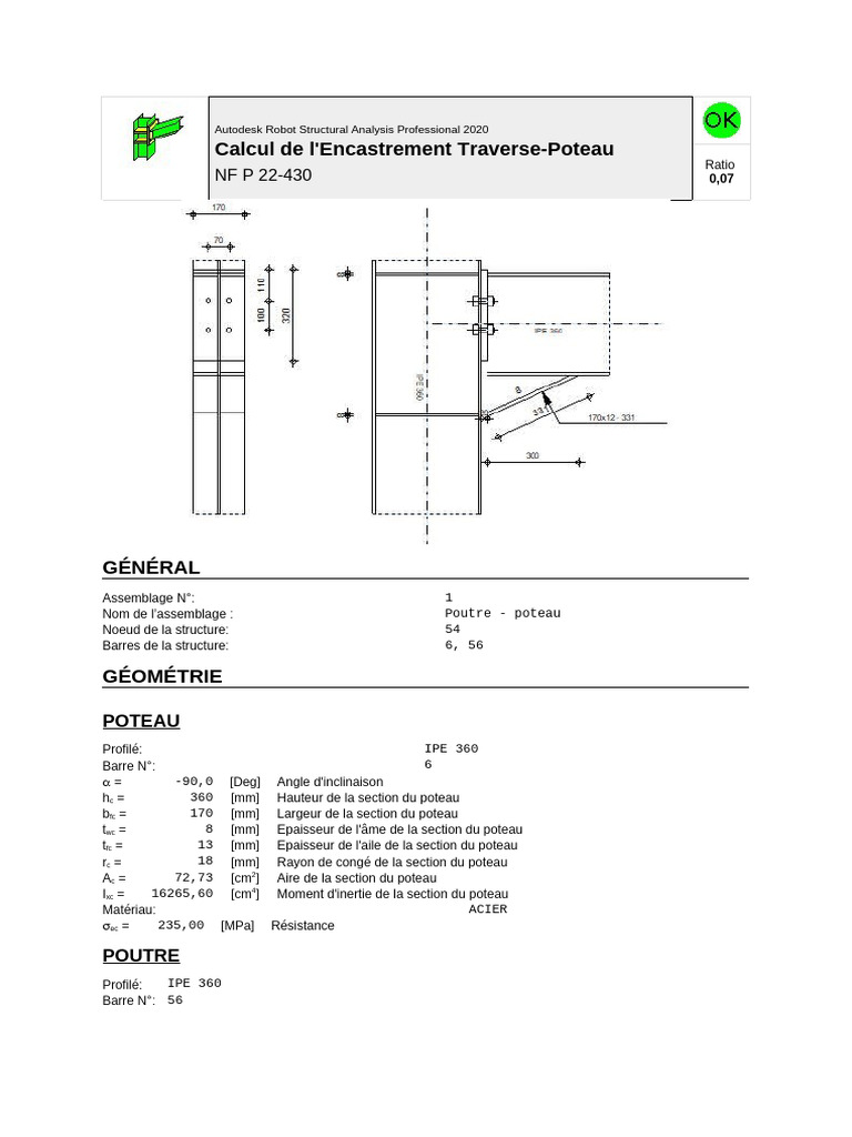 Dimensionnement Corbeau Métallique PDF Phénomène physique — free download