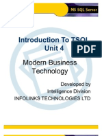 Intro To TSQL - Unit 4