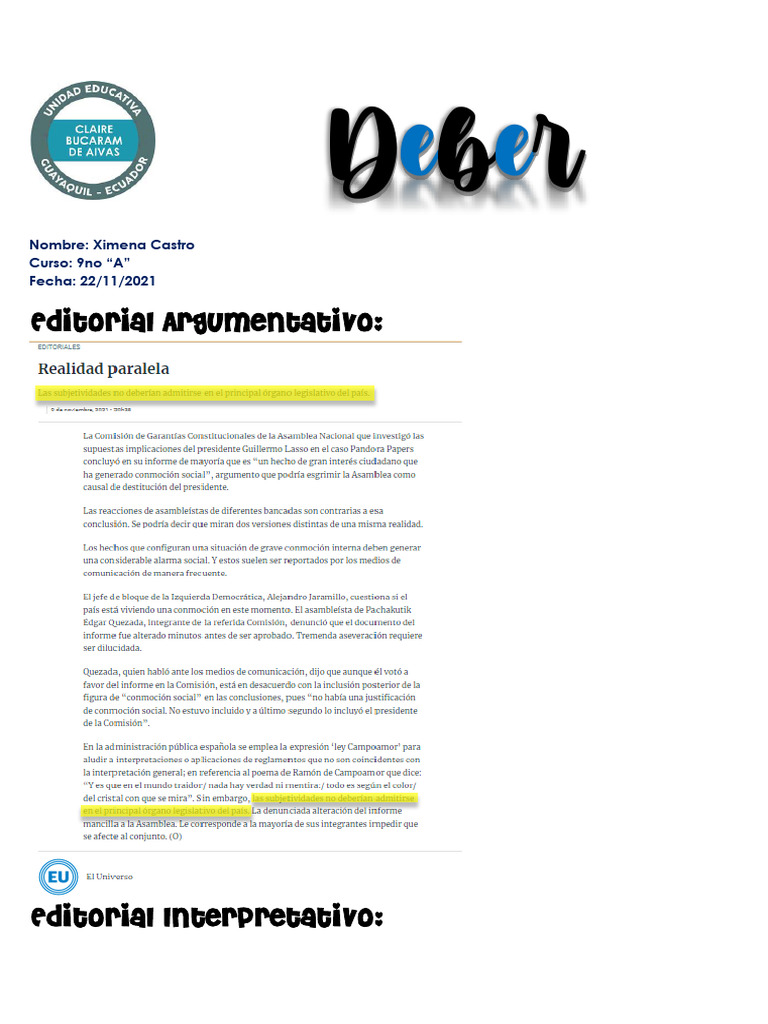 Editoriales | PDF
