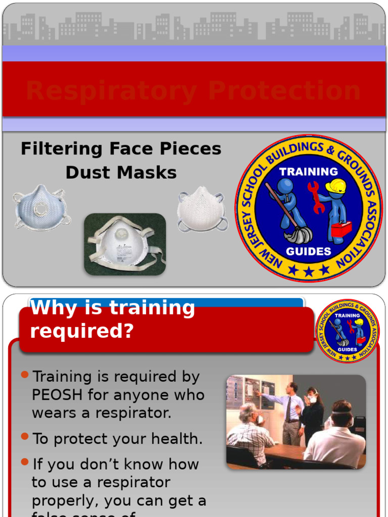 Dust Masks: Usage, Limits, and Training | PDF | Safety | Personal ...