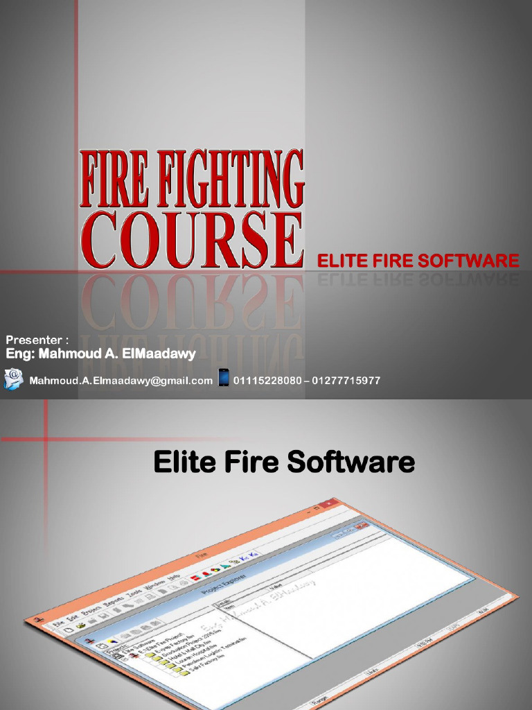 Elite Fire Software Manual | PDF
