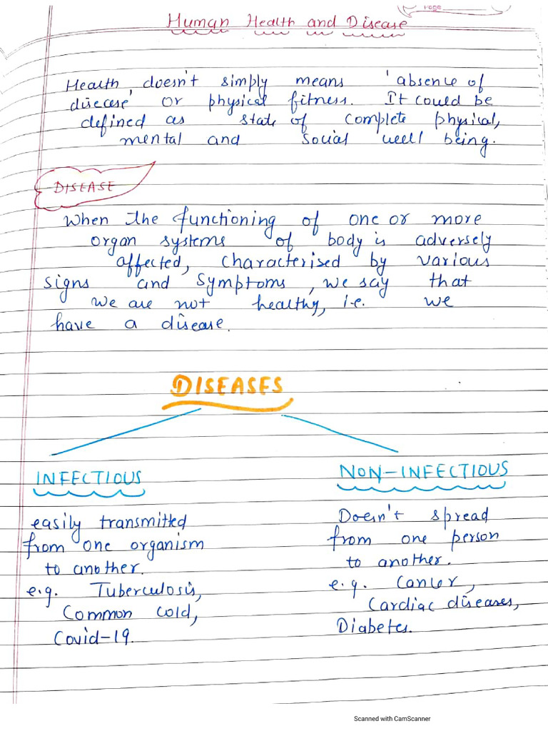 Human Health and Disease | PDF